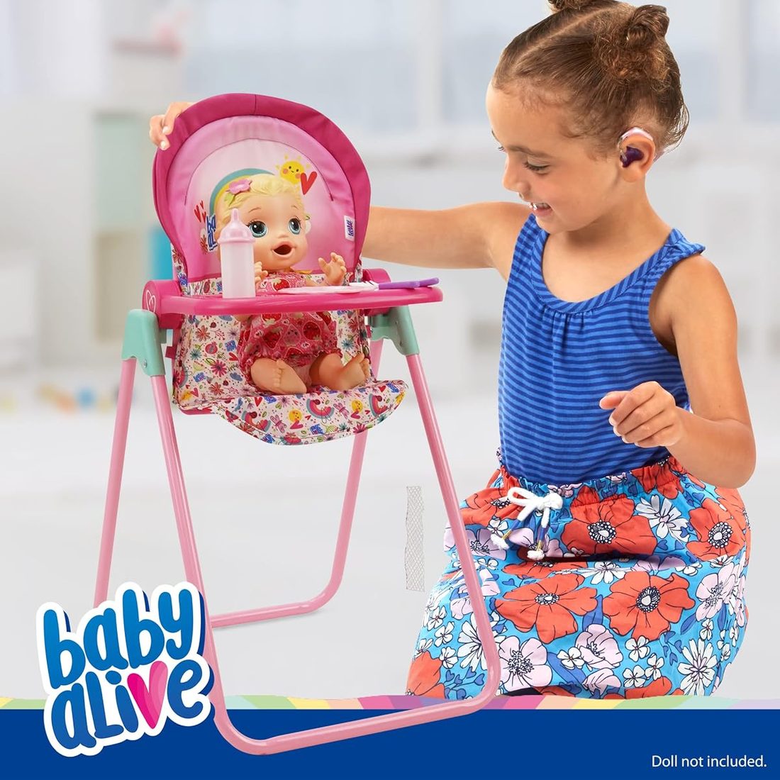 509 Crew Doll High Chair Set, view 4