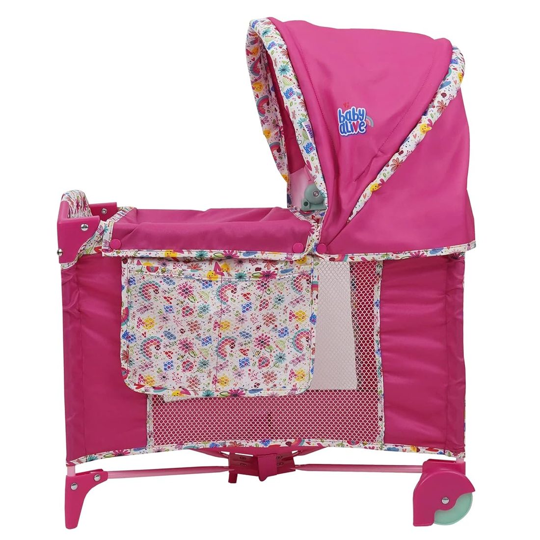 Deluxe Doll Play Yard, Pink Rainbow Pack, view 3