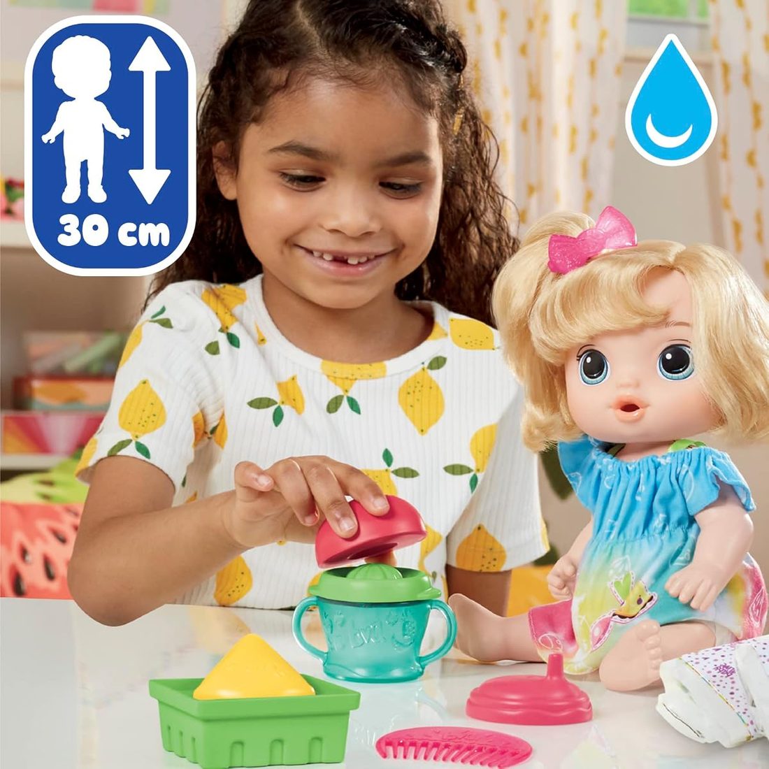 Fruity Sips Doll, Blonde Hair, view 4