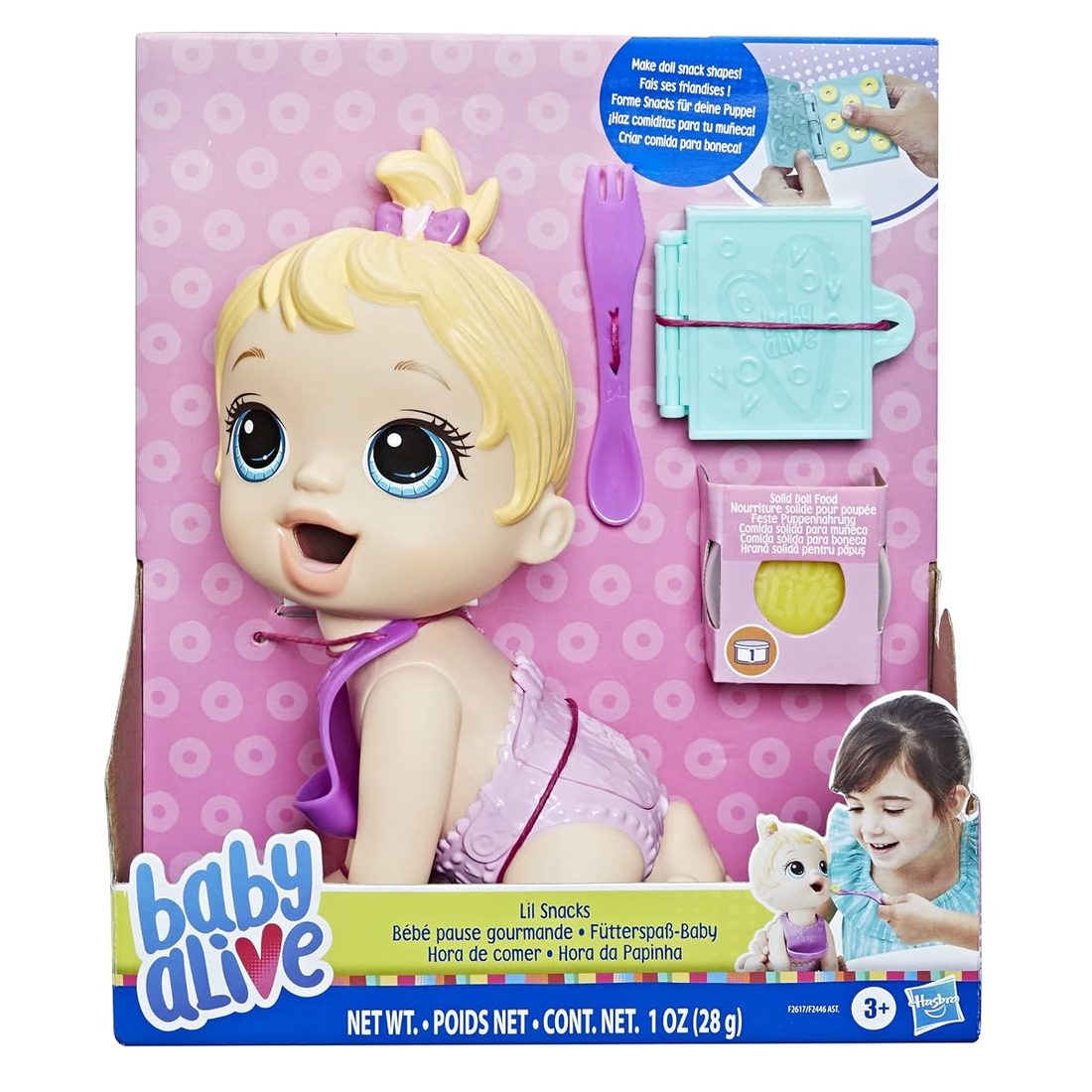 Lil Snacks Doll, Blonde Hair, view 2
