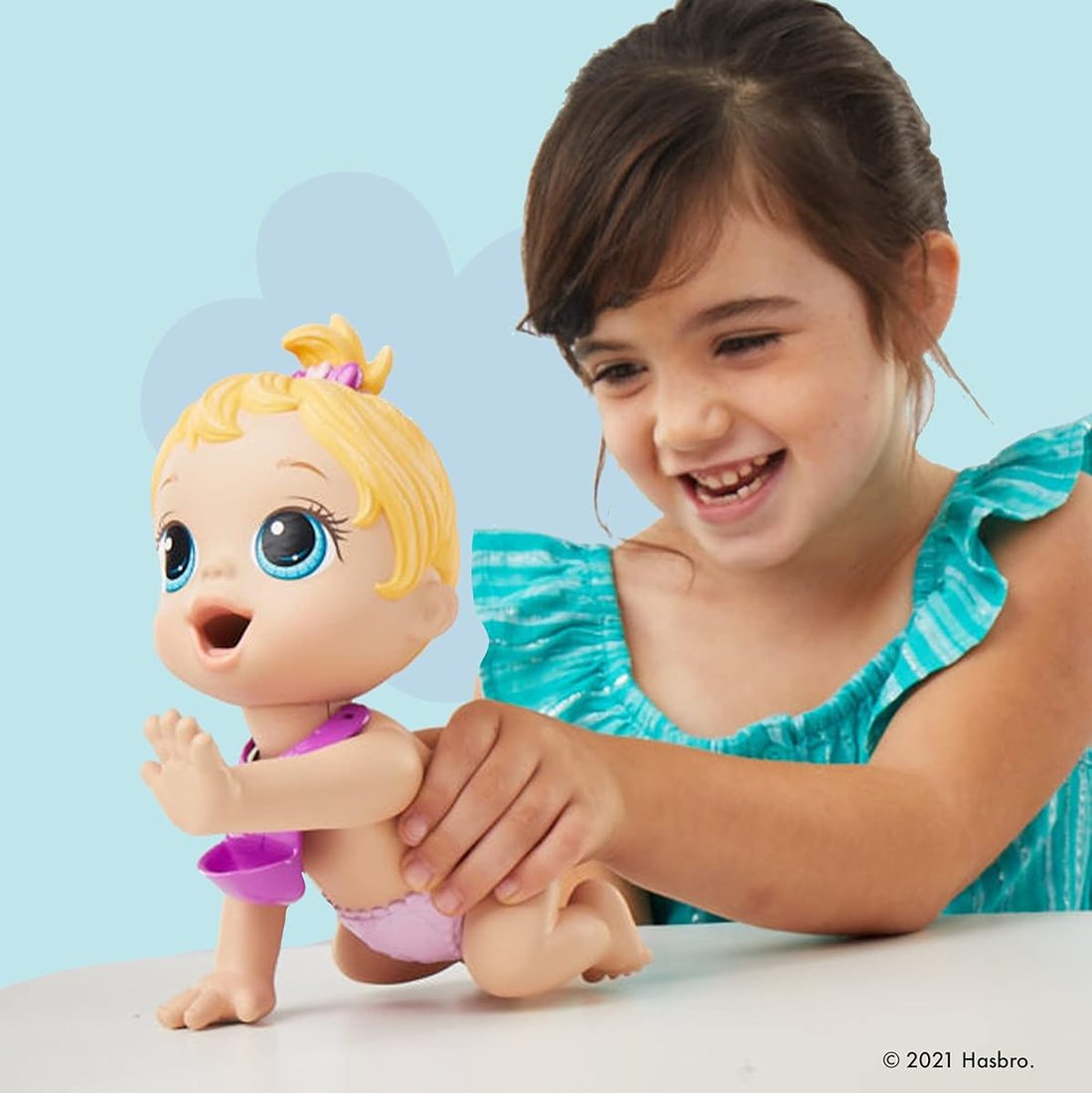 Lil Snacks Doll, Blonde Hair, view 5