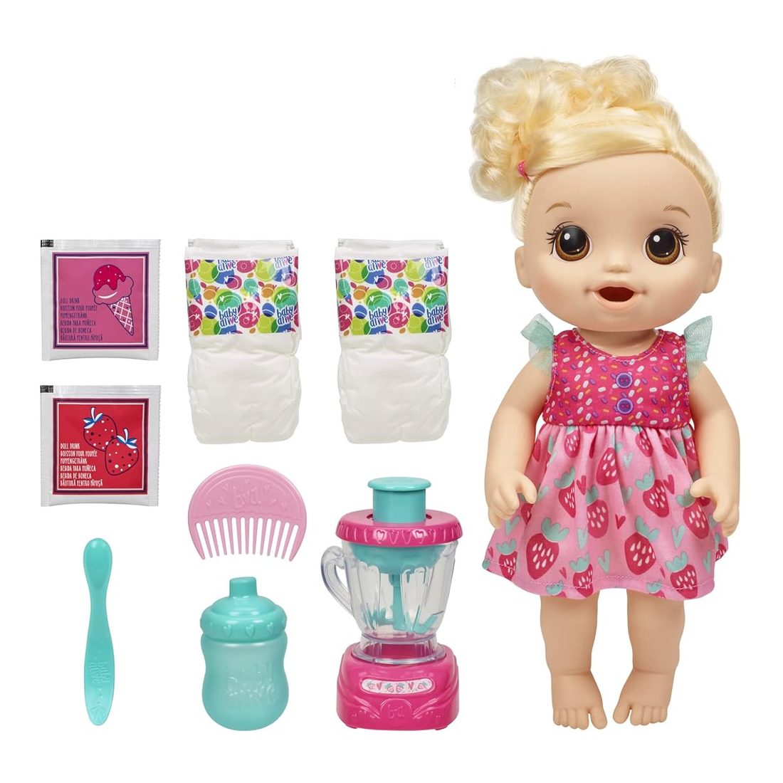 Magical Mixer Baby Doll Baby Alive doll set