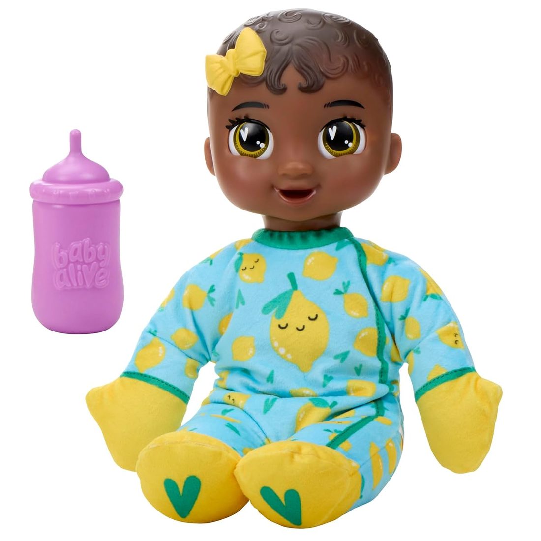 Nighttime Snuggles, Black Hair Baby Alive doll set