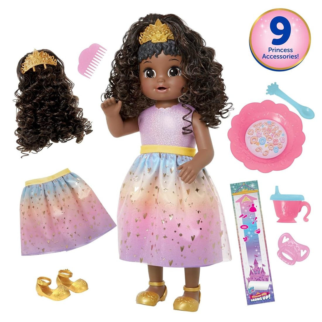 Princess Ellie Grows Up, Black Hair, view 2