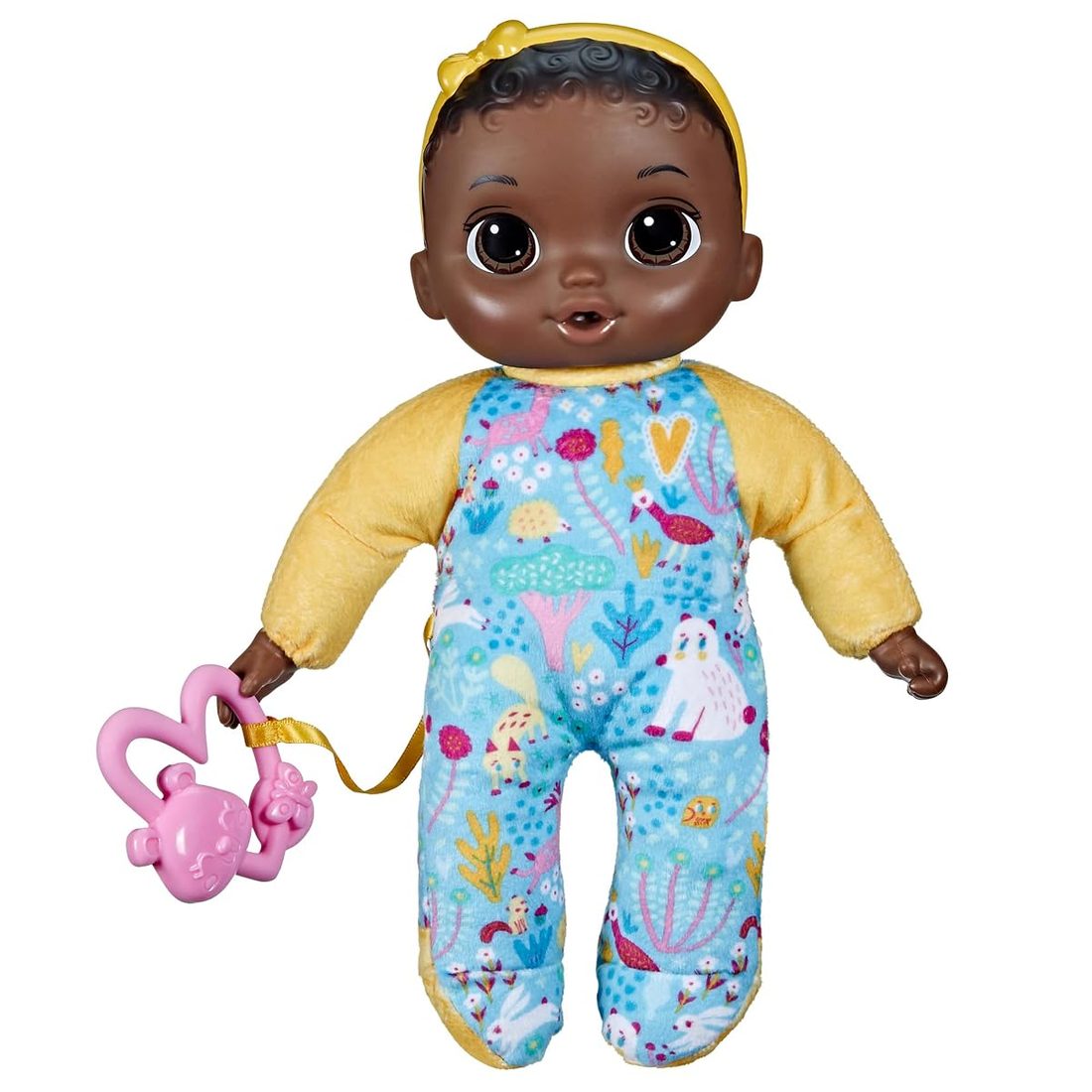 Soft ‘n Cute Doll, Black Hair Baby Alive doll set