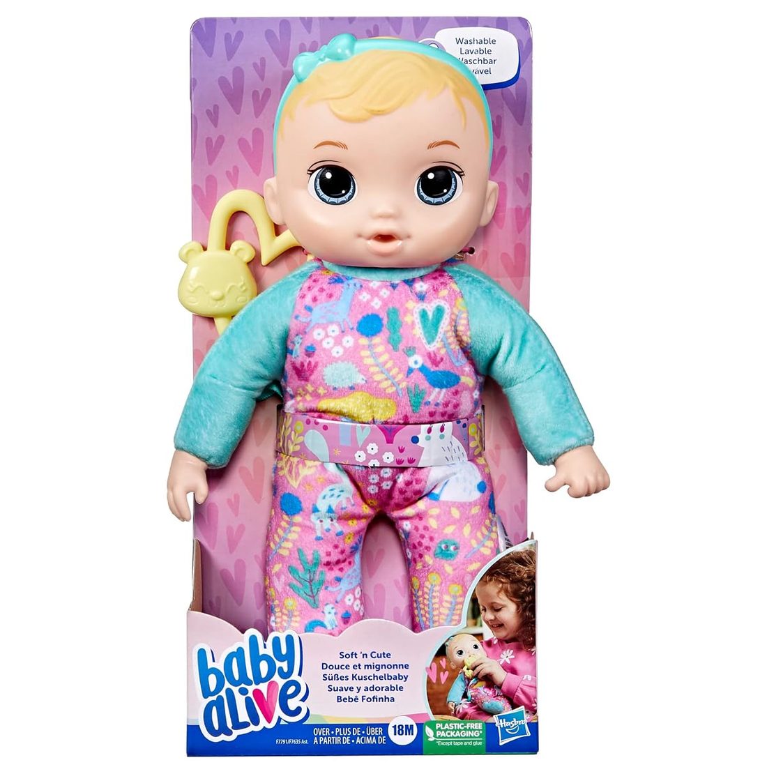 Soft ‘n Cute Doll, Blonde Hair, view 2