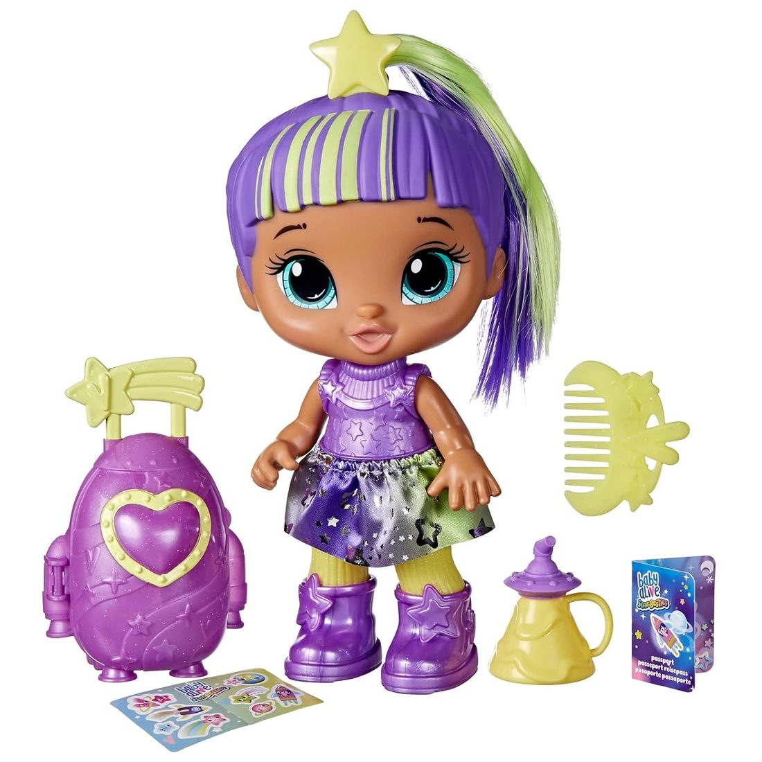 Star Besties Doll, Lovely Luna Baby Alive doll set